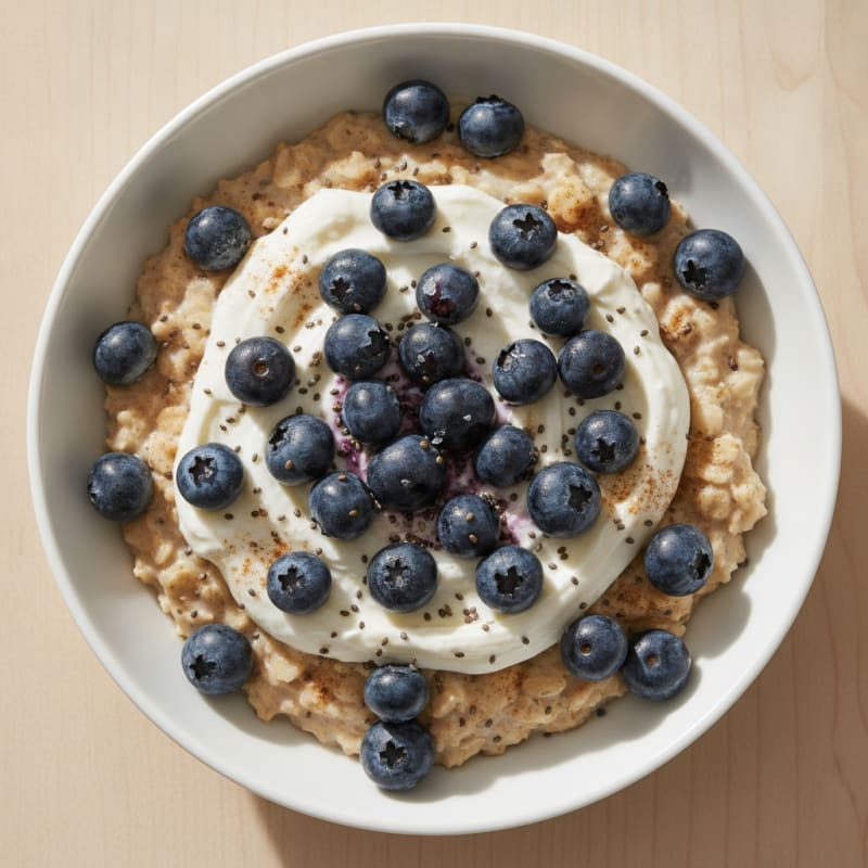 Blueberry Vanilla Protein Oats