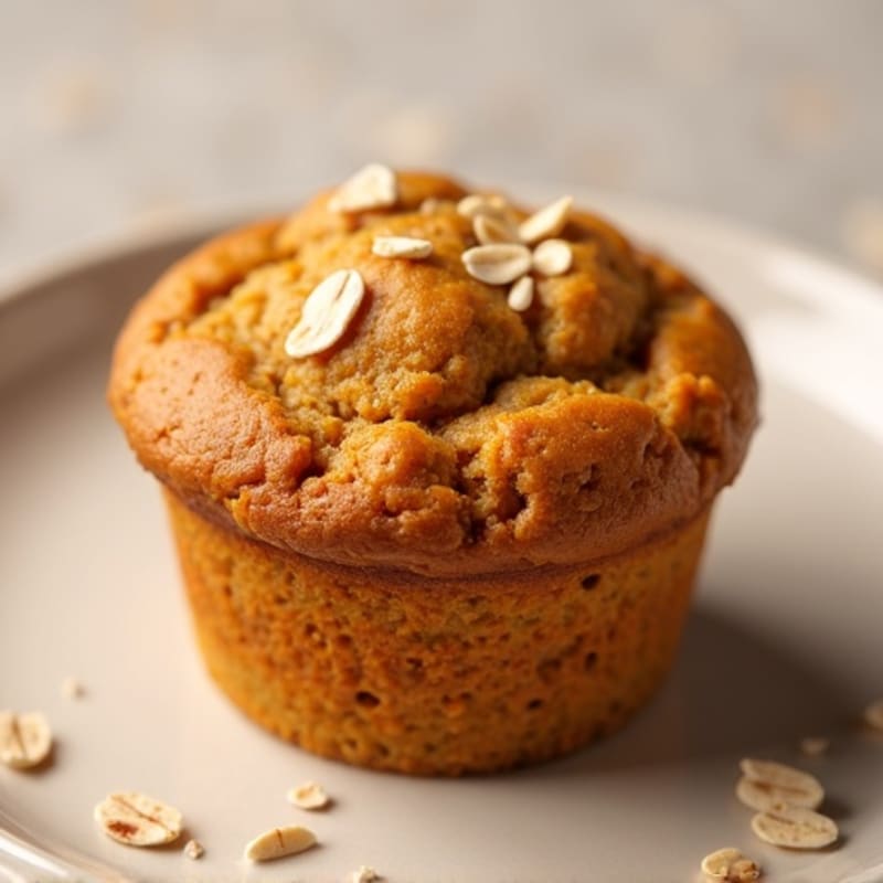 Baked Pumpkin Spice Protein Muffins