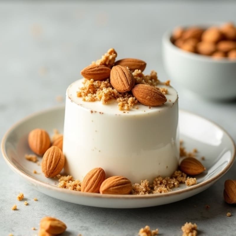 Silky Greek Yogurt Protein Pudding with Almond Butter