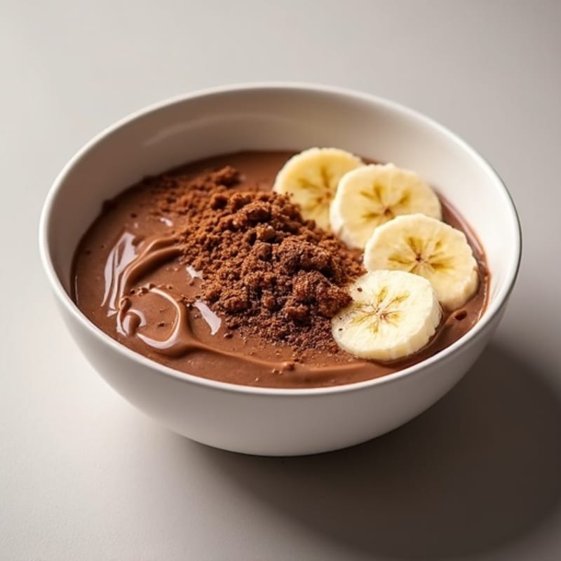 Creamy Chocolate Fudge Protein Bowl