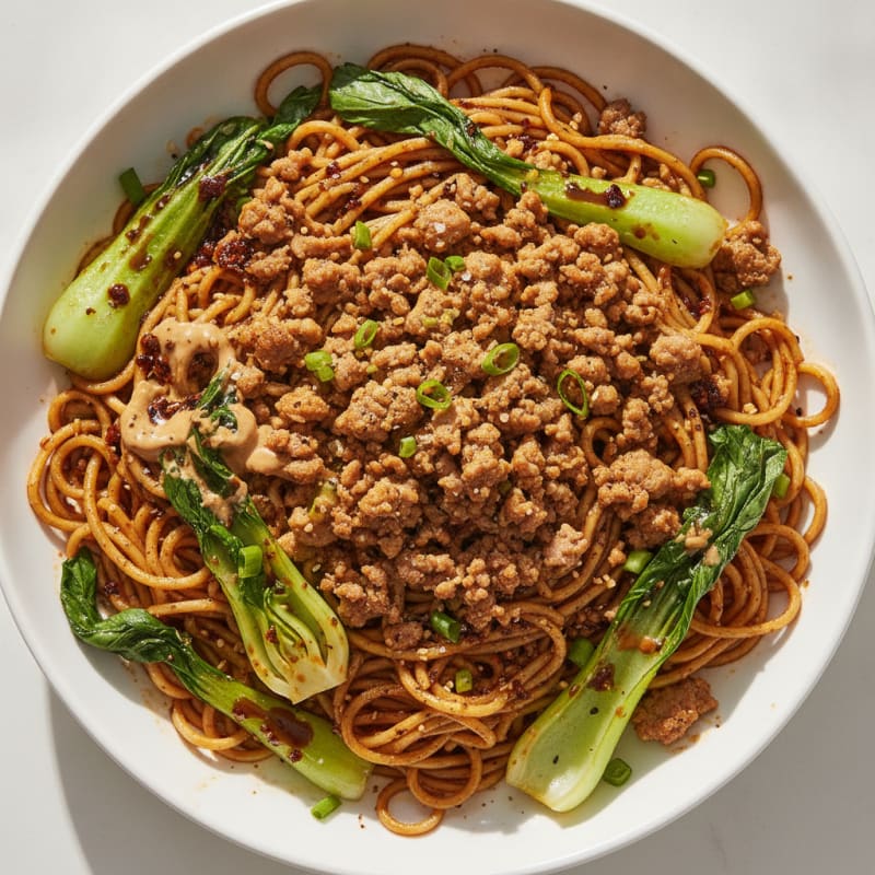 Sichuan Pork Dan Dan Noodles