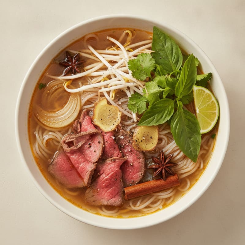 Beef Pho Noodle Soup