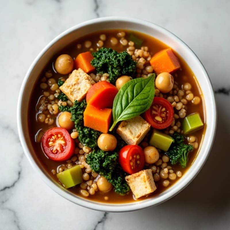 Hearty Lentil and Vegetable Stew