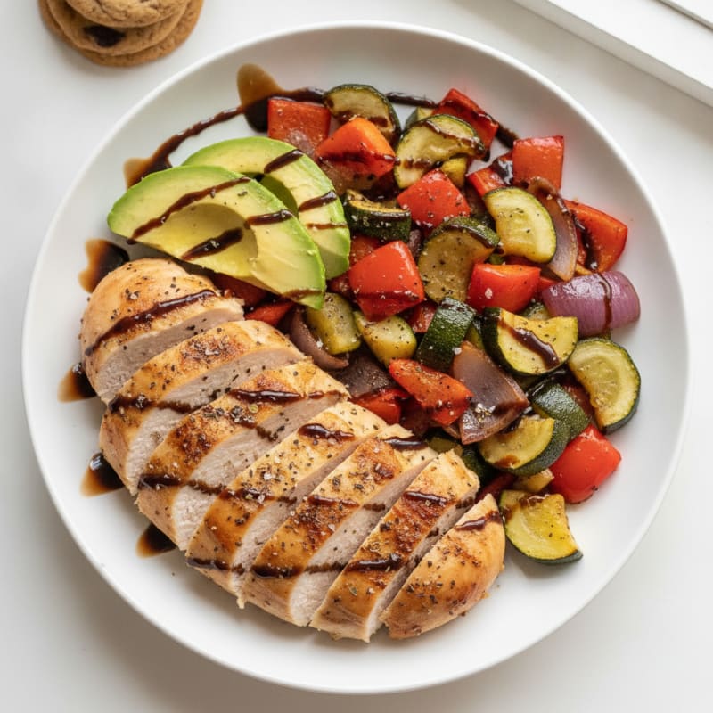 Savory Herb Chicken and Roasted Vegetables