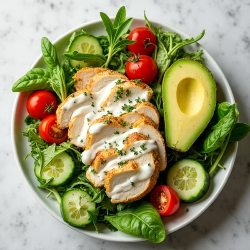 Creamy Lemon-Herb Chicken Salad