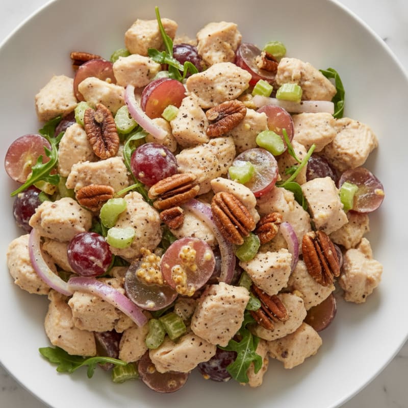 Chicken Salad with Grapes and Pecans
