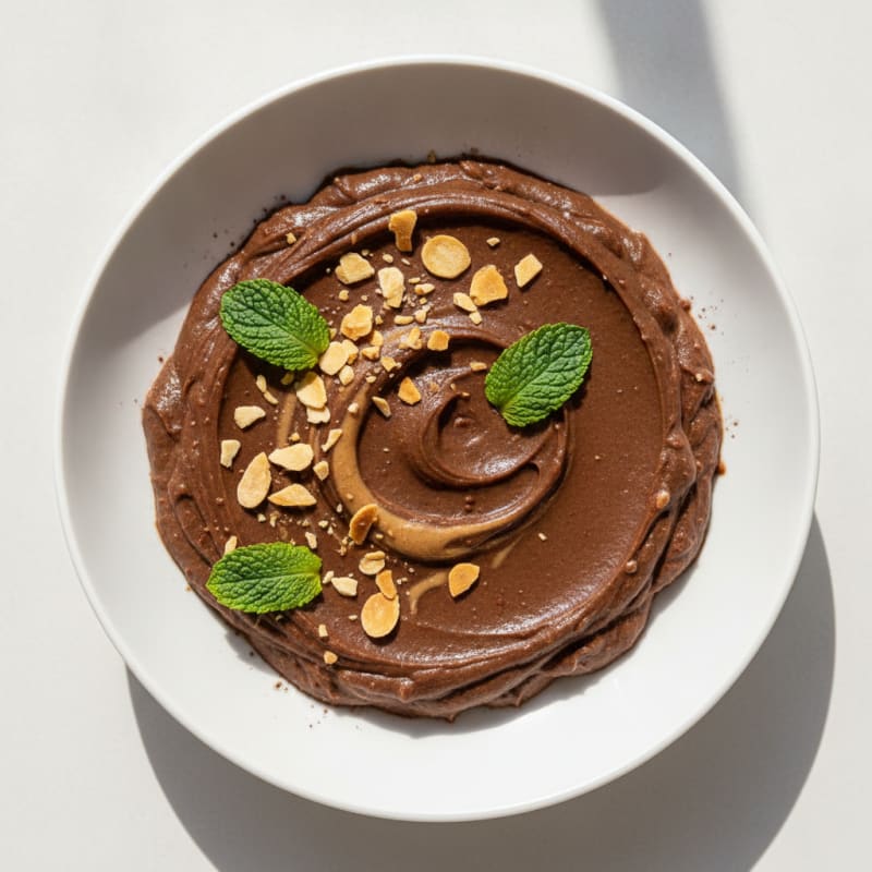 Silky Chocolate Protein Pudding