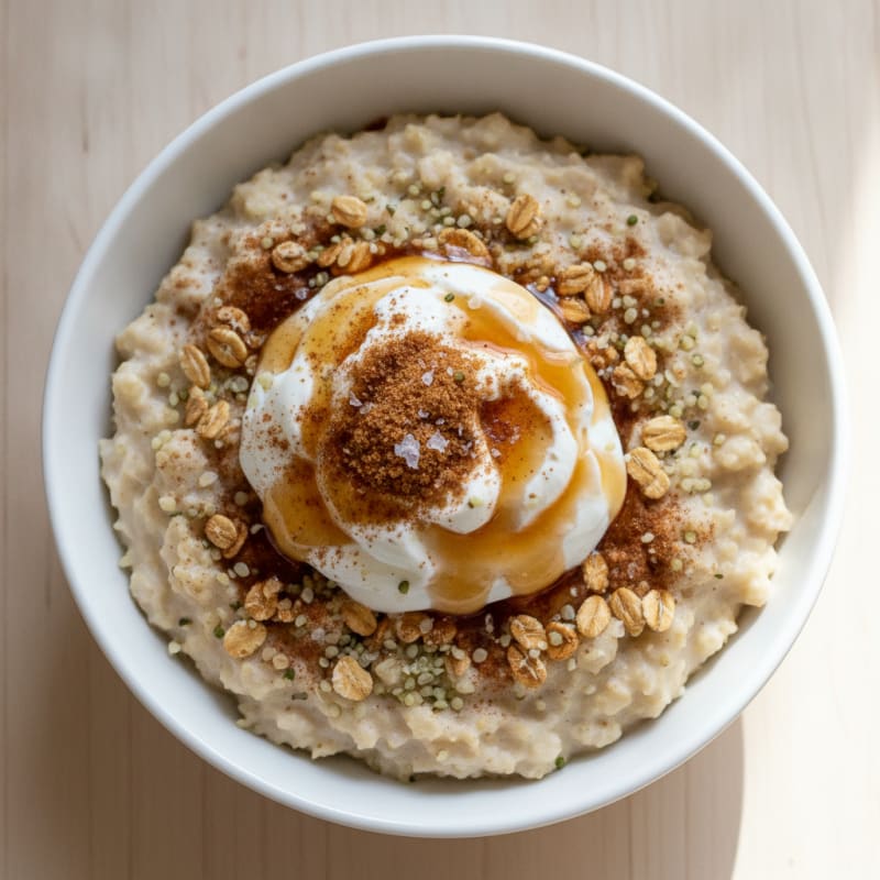 Maple Brown Sugar Protein Oatmeal