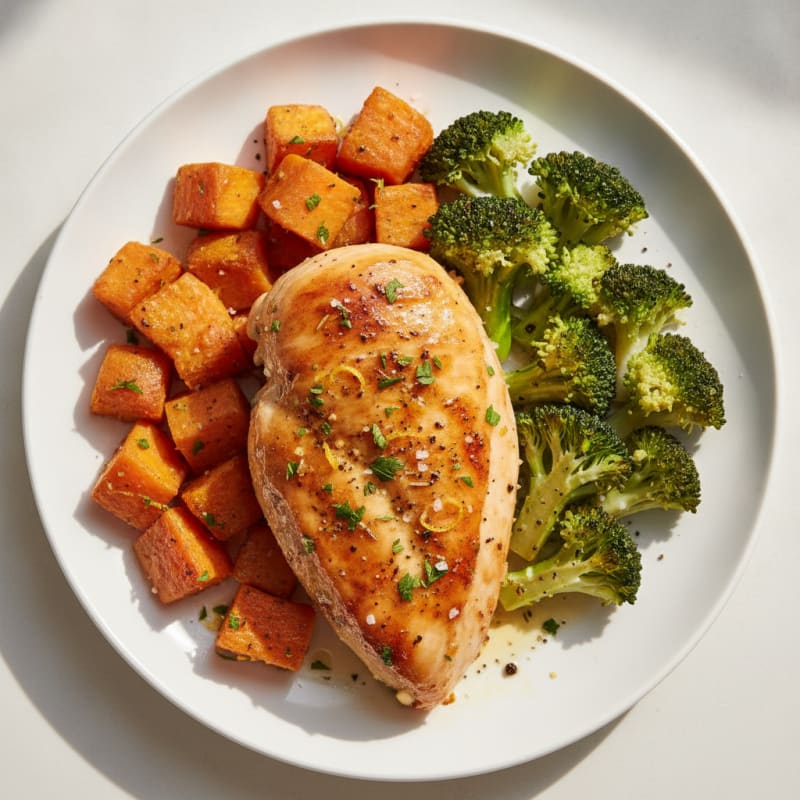 Lemon Herb Roasted Chicken Breast
