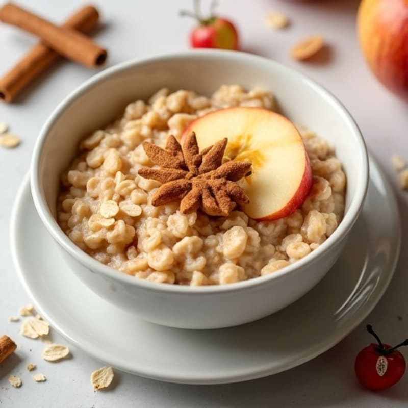 Creamy Apple Cinnamon Oatmeal
