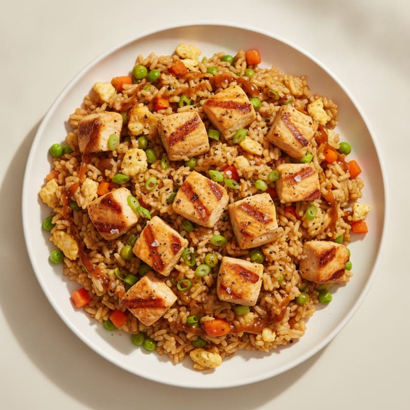 Chicken Fried Rice with Vegetables