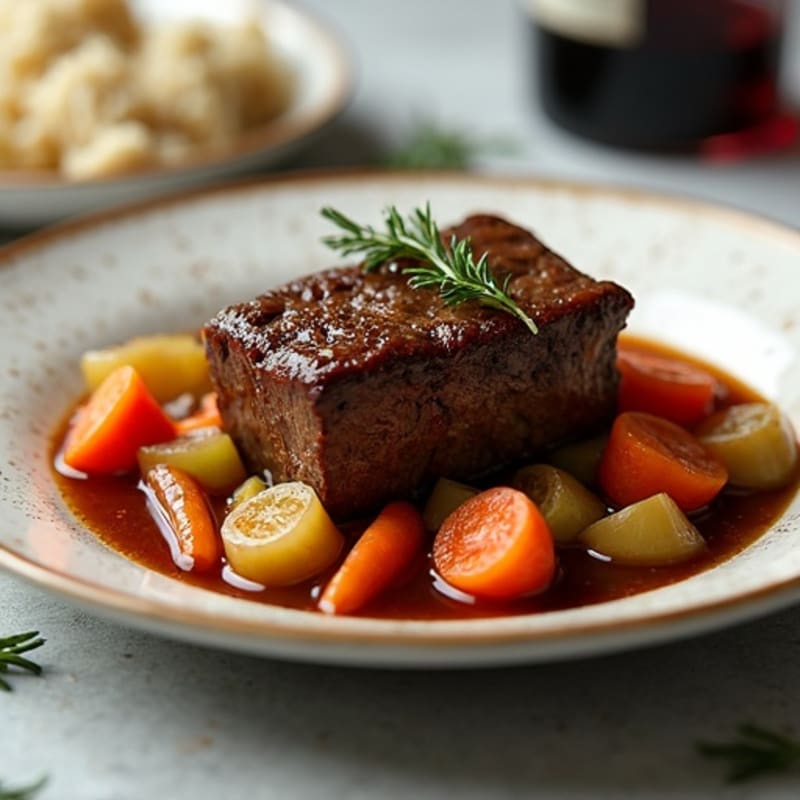Slow-Braised Short Ribs