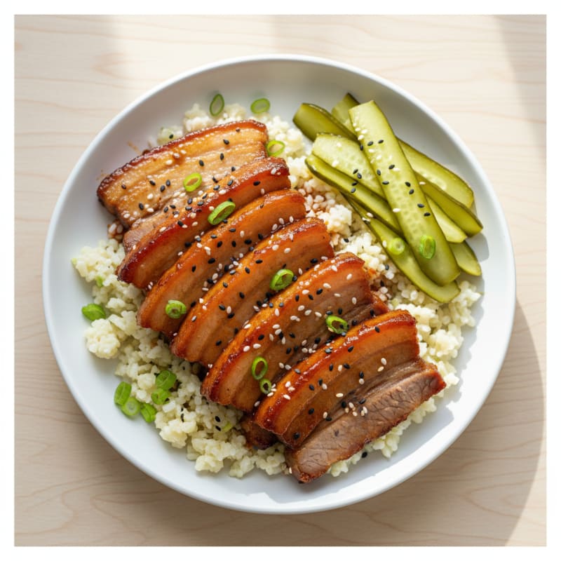 Crispy Korean BBQ Pork Belly