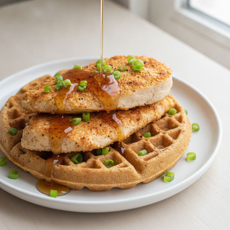Golden Chicken & Waffles