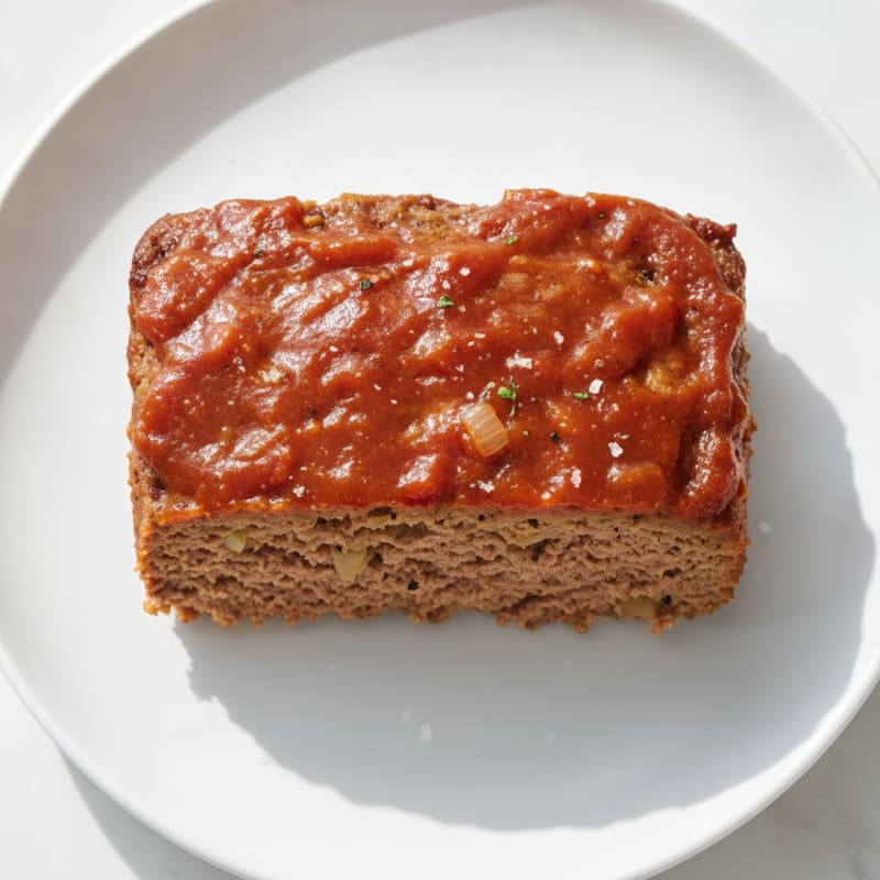 Classic Homestyle Meatloaf with Tomato Glaze