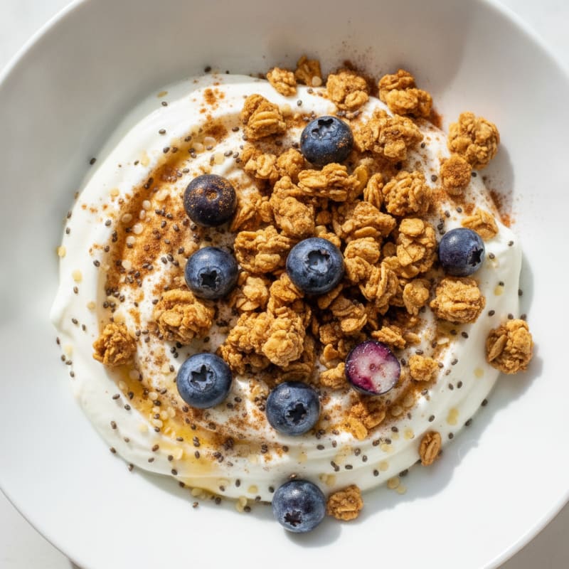 Berry Granola Yogurt Bowl