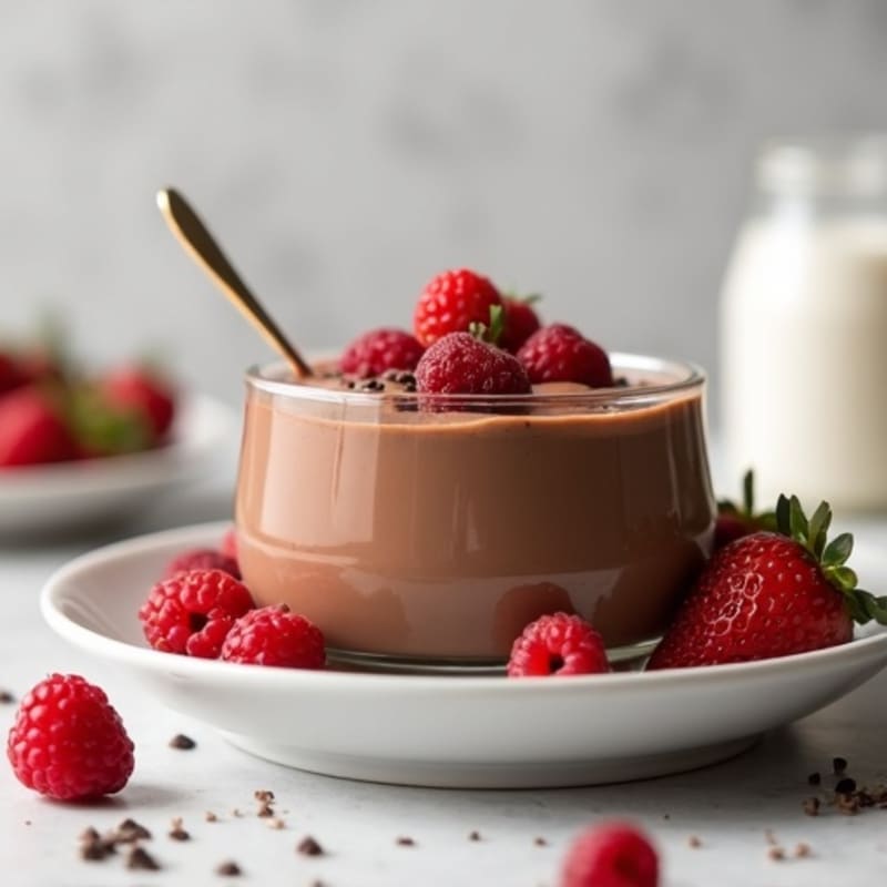 Silky Chocolate Greek Yogurt Protein Pudding