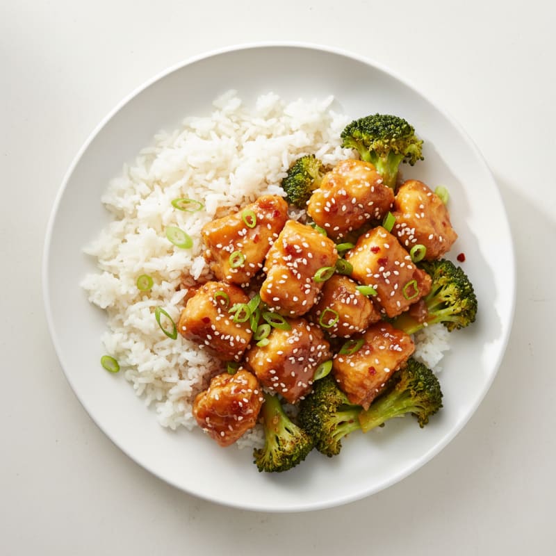 Clean General Tso's Chicken Stir-Fry