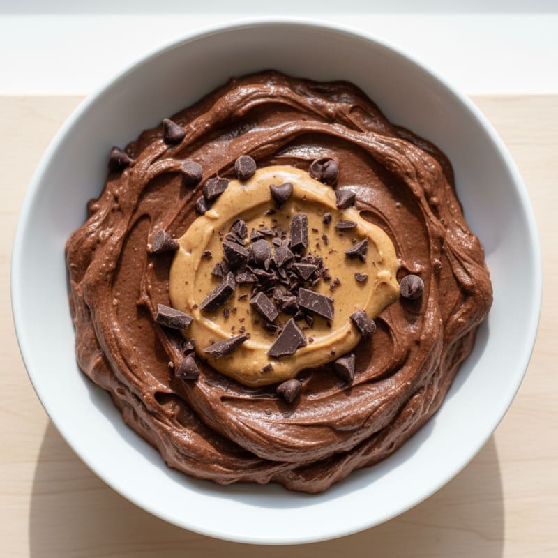 Silky Chocolate Protein Pudding with Greek Yogurt