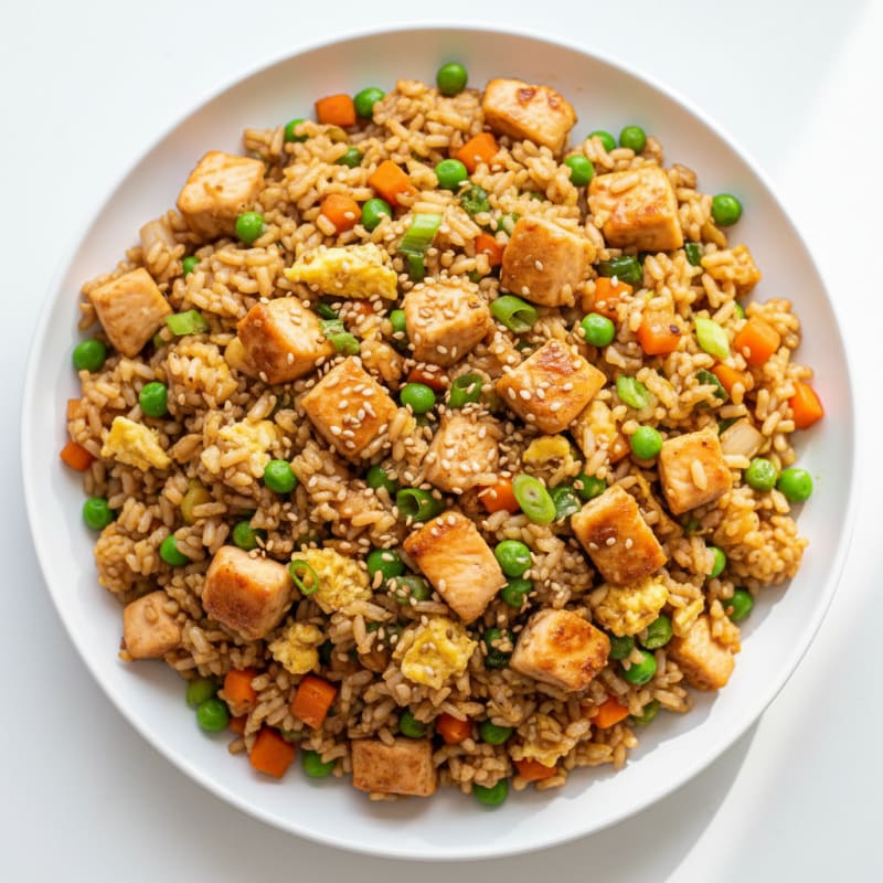 Chicken and Vegetable Fried Rice