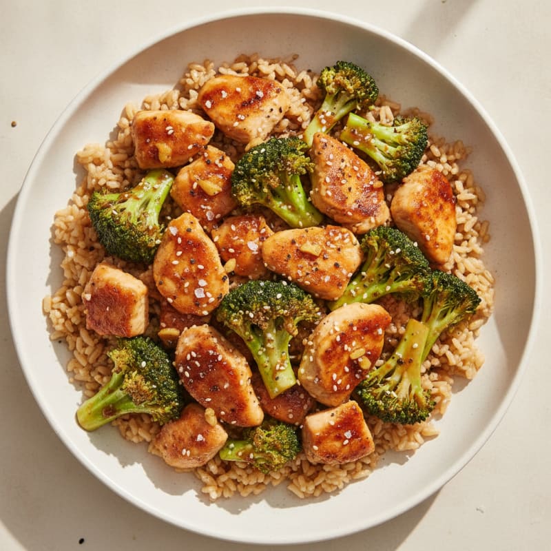 Teriyaki Chicken and Broccoli Stir-Fry