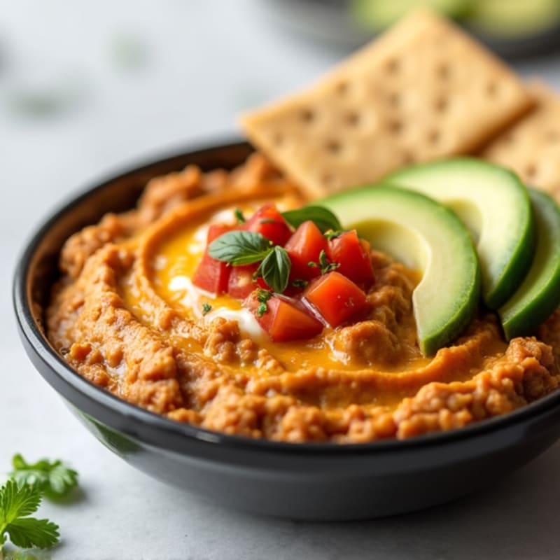 Lean Turkey and Black Bean Queso Dip
