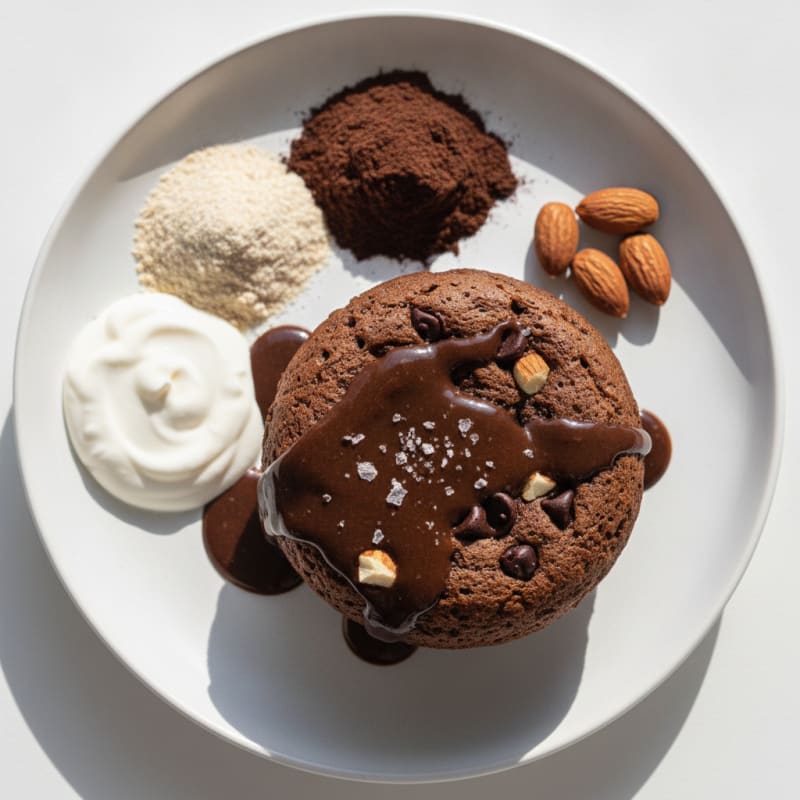 Decadent Chocolate Protein Mug Cake