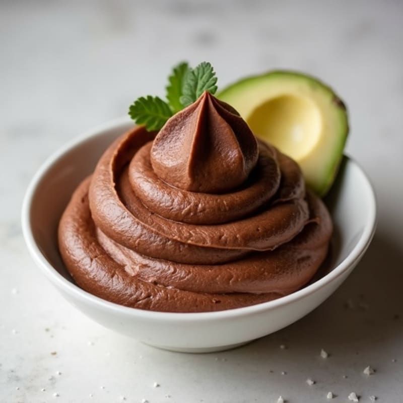Creamy Dark Chocolate Avocado Mousse