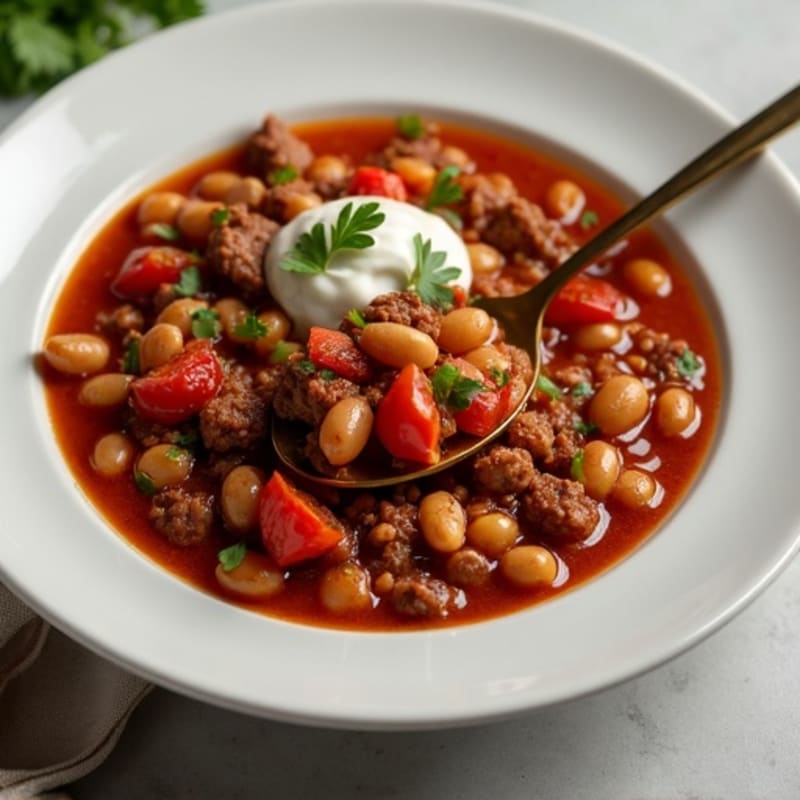 Hearty Beef and Bean Chili