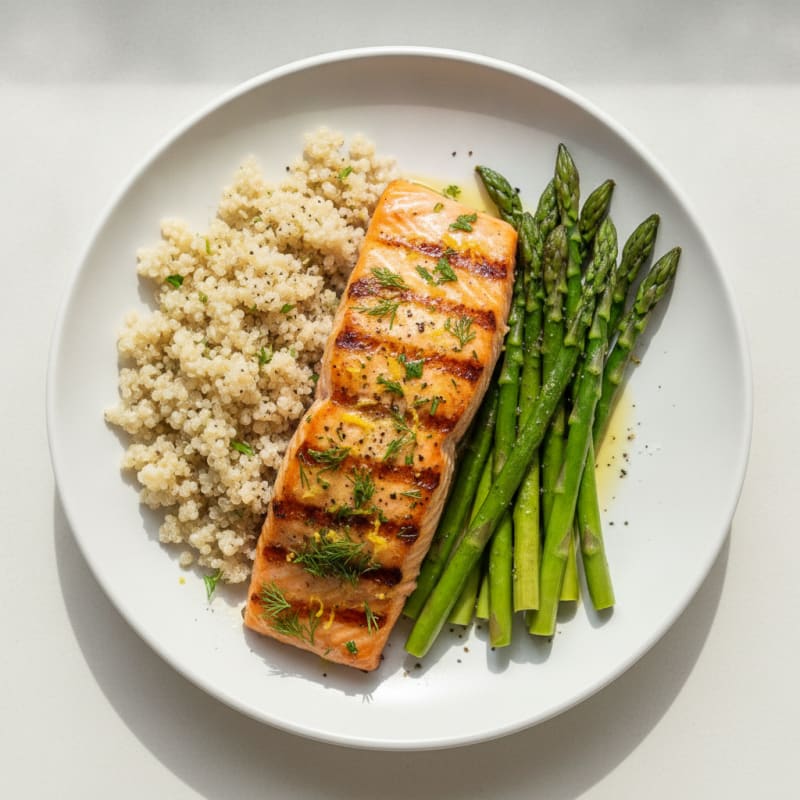 Lemon Herb Grilled Salmon