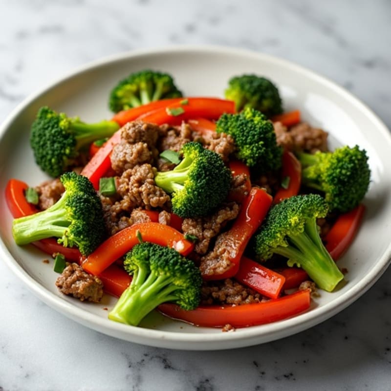 Garlic-Ginger Beef and Broccoli Stir-Fry
