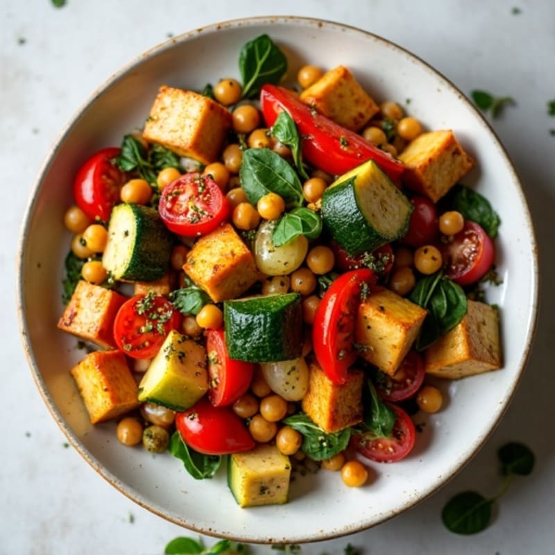 Herb-Roasted Vegetable Ratatouille with Fresh Thyme