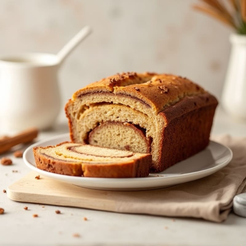 Protein-Packed Almond Flour Cinnamon Swirl Bread