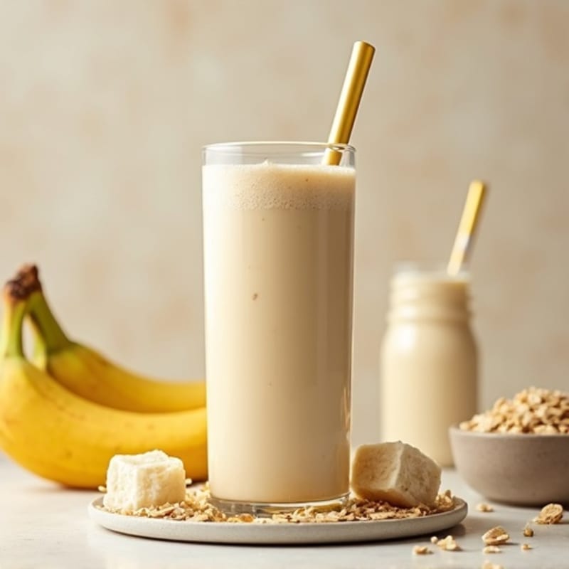 Creamy Vanilla Protein Power Smoothie