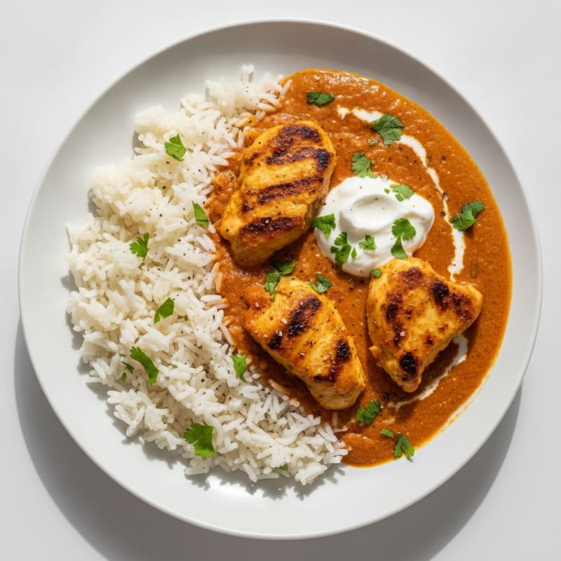 Chicken Tikka Masala with Basmati Rice