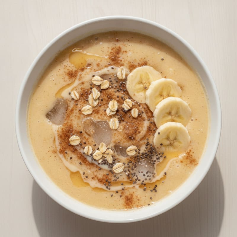 Banana Oat Protein Power Shake