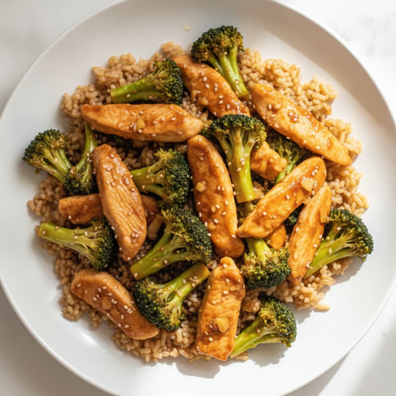 Teriyaki Chicken and Broccoli Stir-Fry