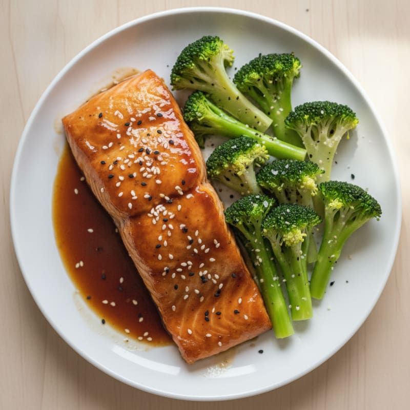Teriyaki Glazed Salmon