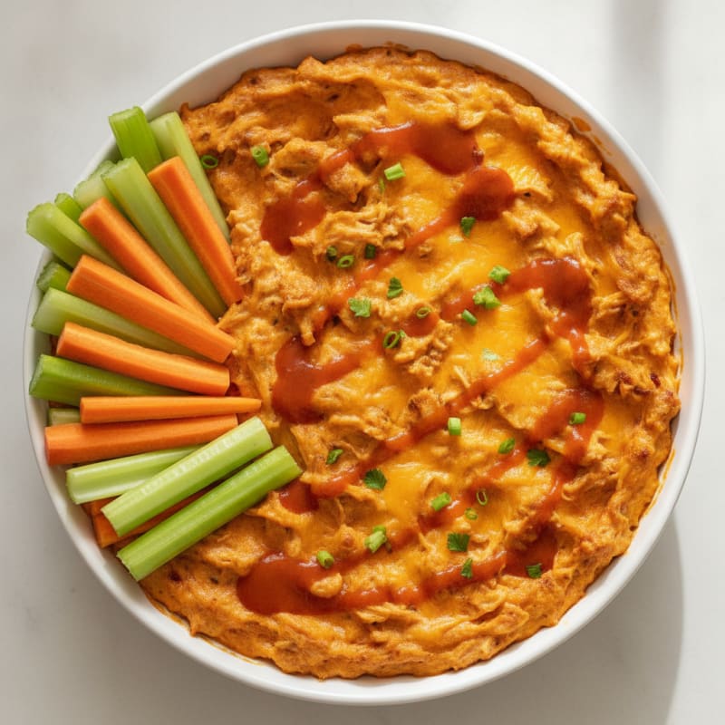Buffalo Chicken Dip with Cream Cheese