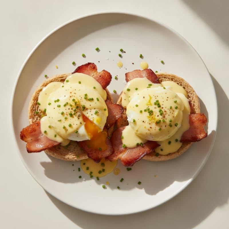 Classic Eggs Benedict with Hollandaise