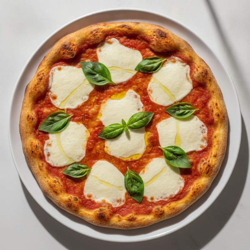 Classic Margherita Pizza with Fresh Basil
