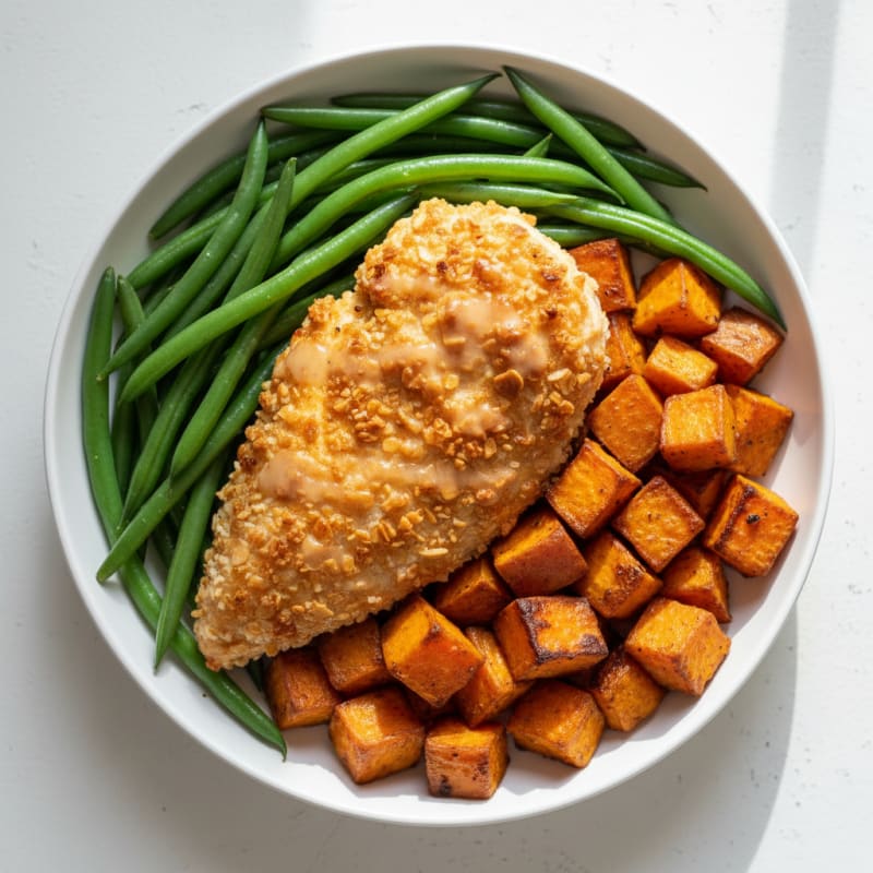 Crispy Buttermilk Fried Chicken Dinner