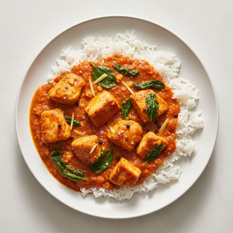 Creamy Spiced Tomato Chicken Masala