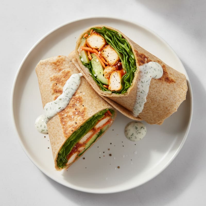Buffalo Ranch Chicken Wrap