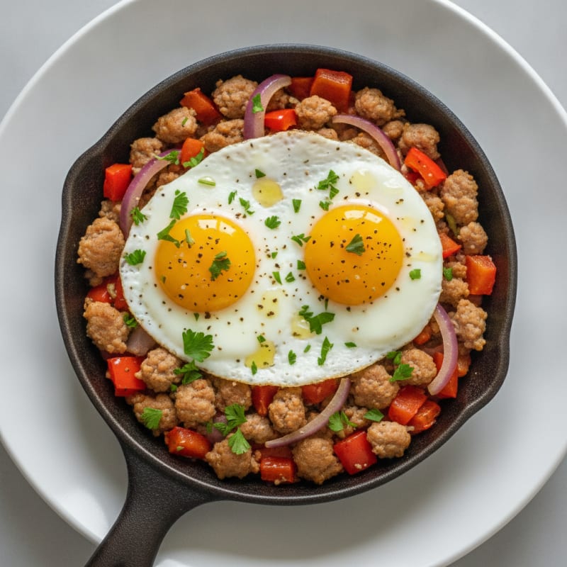 Sausage and Egg Breakfast Skillet