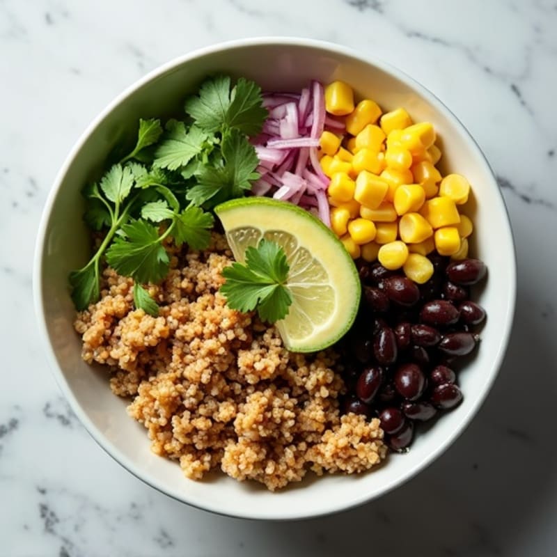 Cilantro-Lime Ground Turkey Taco Bowl