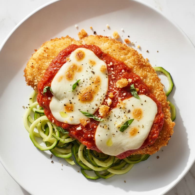 Baked Chicken Parmesan with Marinara