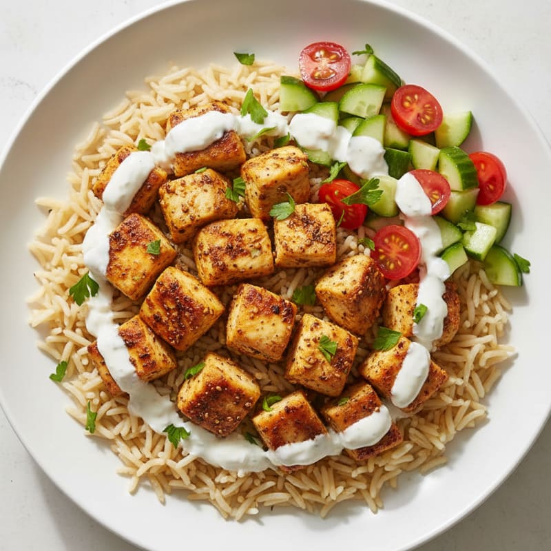 Chicken Shawarma Rice Bowl