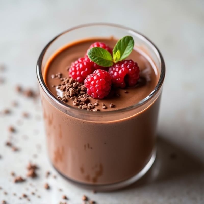 Silky Chocolate Protein Pudding