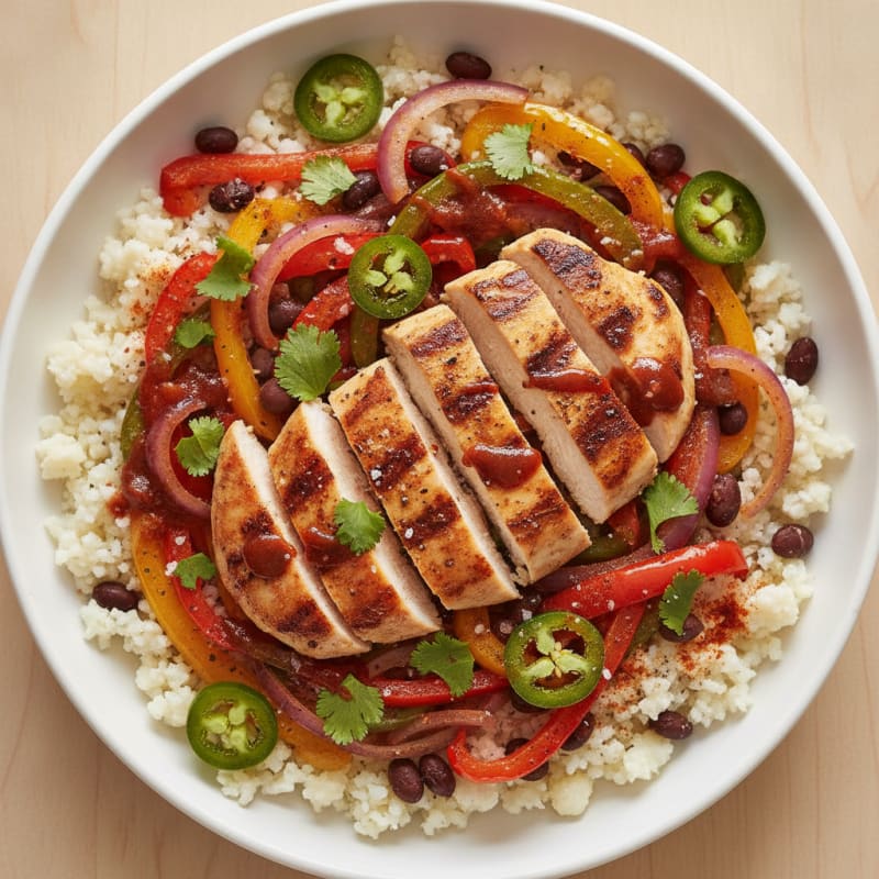 Chicken Fajita Power Bowl